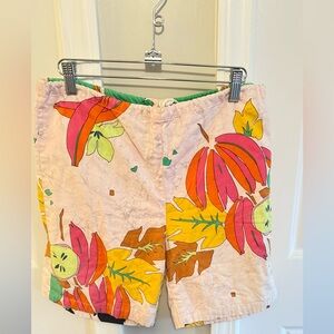 Tropical Floral Women’s Vintage Shorts